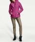 Preview: Damen Winter-Steppjacke in Beere mit glänzendem Finish